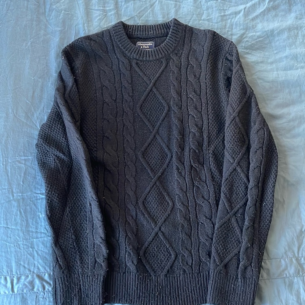 A&F Cable Knit Fisherman Sweater